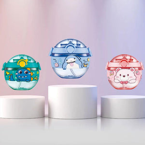 Anti-Leak Kids Water Bottle: Stylish design with a secure cap lock. Perfect for school and outdoor activities.
www.usmile.toys