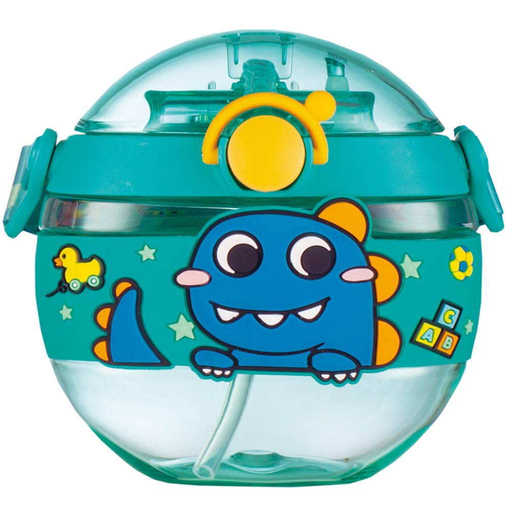 Cute Cartoon Water Bottle for Children: Features a fun dinosaur design and a leak-proof locking cap.
www.usmile.toys