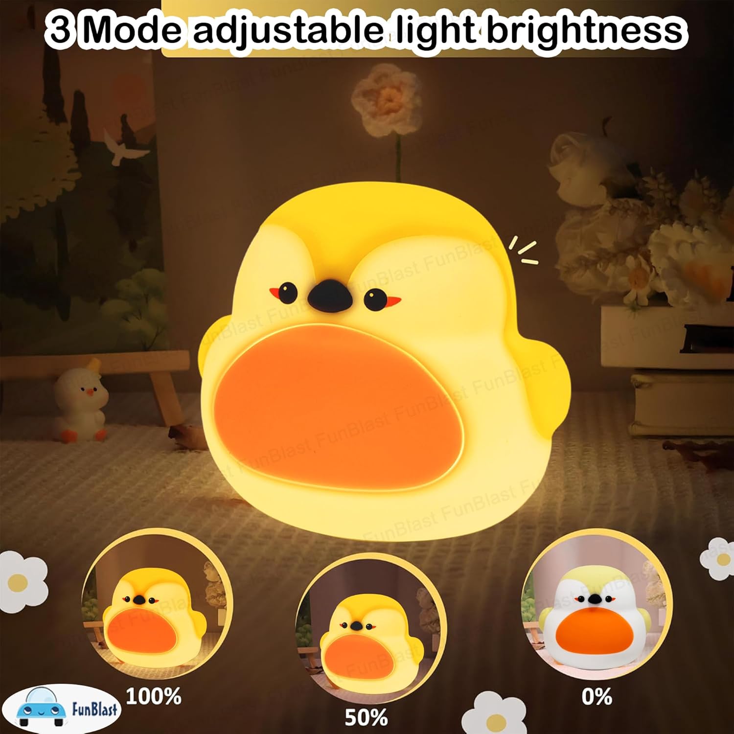 Bring a gentle, whimsical glow to any child's room with these cute bird-shaped silicone night lights, perfect for comforting kids at bedtime. Find them at uSmile.toys." www.usmile,.toys