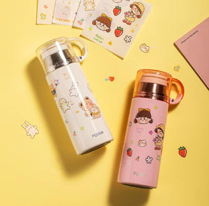 Vacuum Insulated Stainless Steel Thermos: Features a screw-on lid that doubles as a drinking cup.
www.usmile.toys