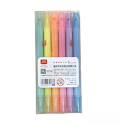 ERASABLE and DOUBLE HEADED HIGHLIGHTERS - Pack of 6