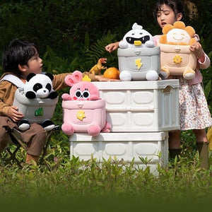 Choose from panda, rabbit, duck, or sunflower designs in this lightweight travelling bag.
Explore our wide range of adorable and practical kids' bags for outings at Usmile Toys www.usmile.toys.