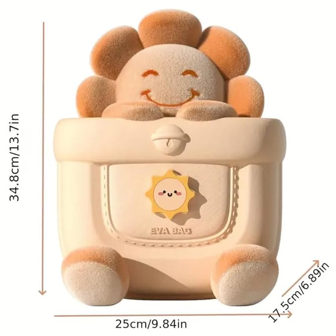 Choose from panda, rabbit, duck, or sunflower designs in this lightweight travelling bag.
Explore our wide range of adorable and practical kids' bags for outings at Usmile Toys www.usmile.toys.