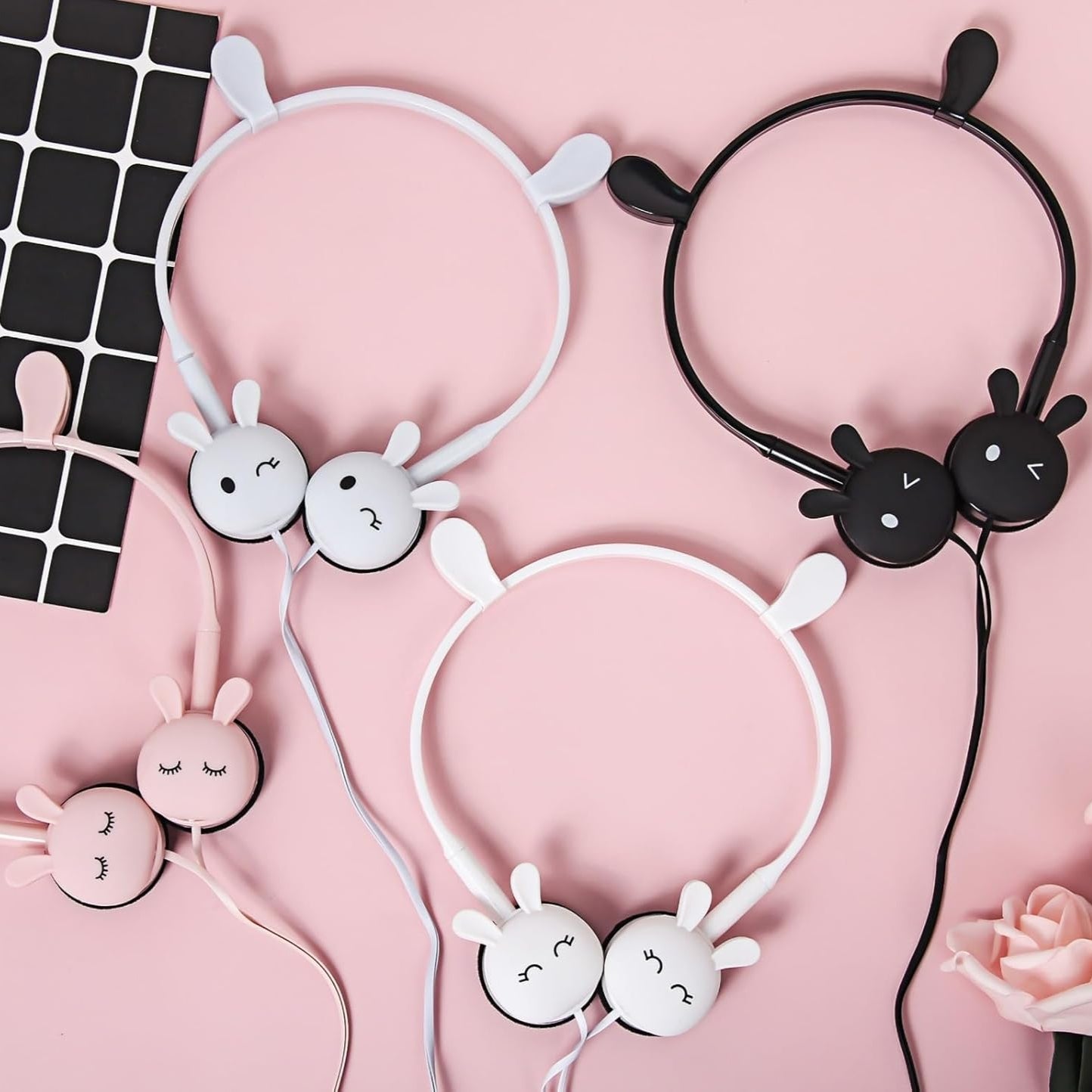 Cute Rabbit Earphones for Kids: Wired headphones with adorable bunny ear design. Perfect for children's audio.
www.usmile.toys