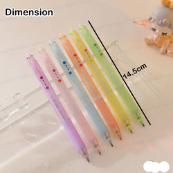 6 Pcs Color Changing Gel Pen with Magic Eraser