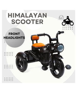 Children's motorcycle-style trike from U Smile Toys, equipped with a comfortable seat and musical features for engaging play. www.usmile.toys