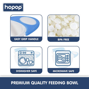 Hopop Baby Food Mash and Serve Feeding Bowl Set | Easy & Convenient
