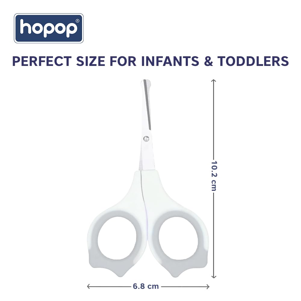 Hopop Baby Nail Scissor for New Born | Baby Nail Cutter Tool for 0+Months