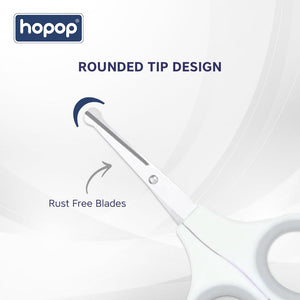 Hopop Baby Nail Scissor for New Born | Baby Nail Cutter Tool for 0+Months