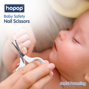 Hopop Baby Nail Scissor for New Born | Baby Nail Cutter Tool for 0+Months