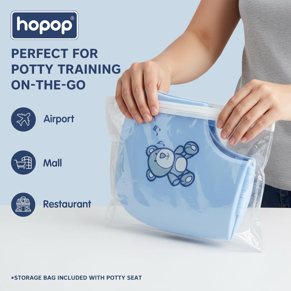 Hopop Foldable & Portable Toilet Seat for Kids | Travel Friendly Potty Training Seat | Lightweight & Easy to Clean Potty seat | Suitable from 6 Months to 4 Years | Blue
www.usmile.toys