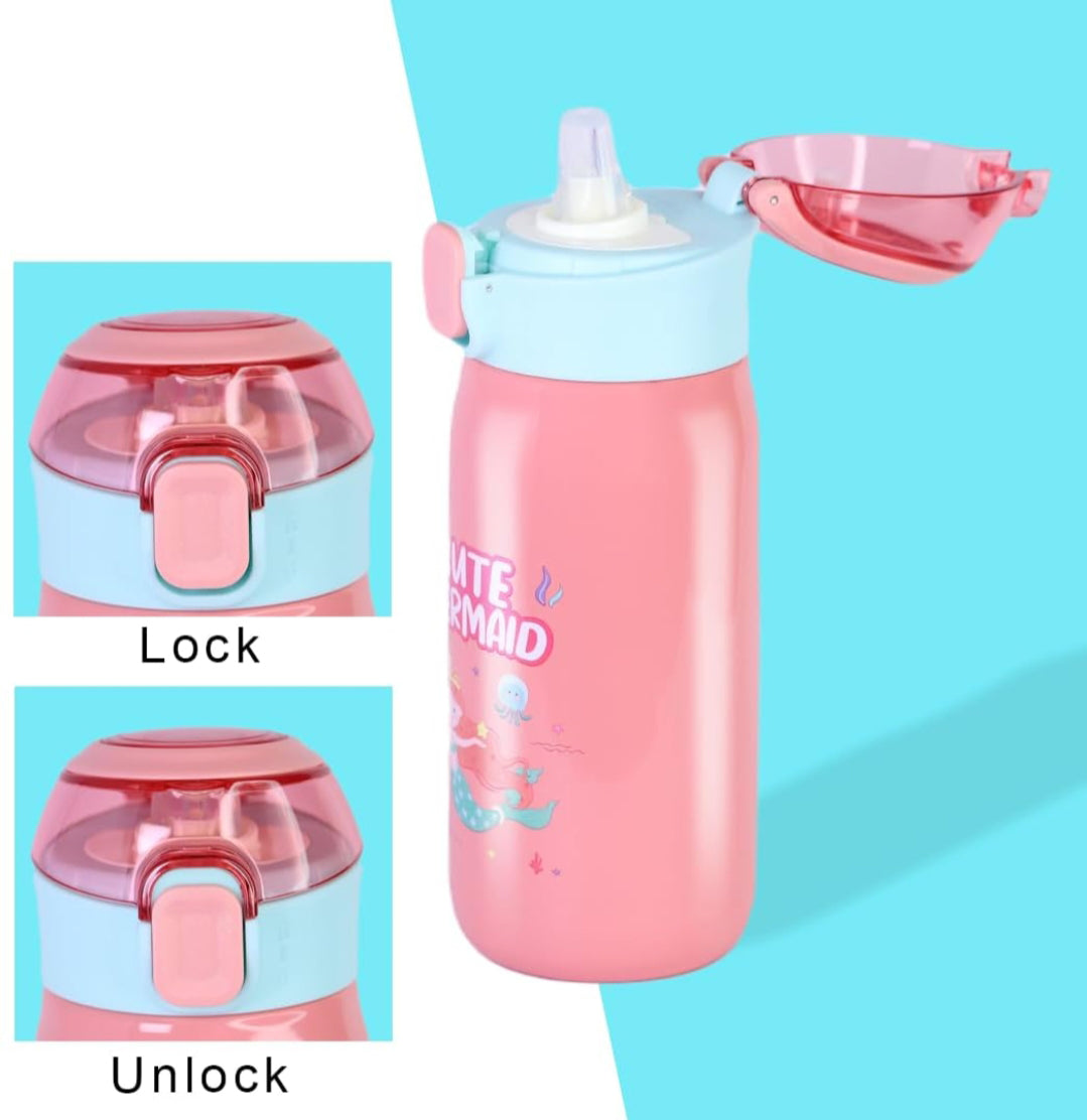 Kids Unicorn Insulated Sipper Bottle | uSmile.toys www.usmile.toys