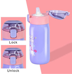 SS Insulated Sipper Bottle for Kids - Anti-Leak Hot and Cold Bottle