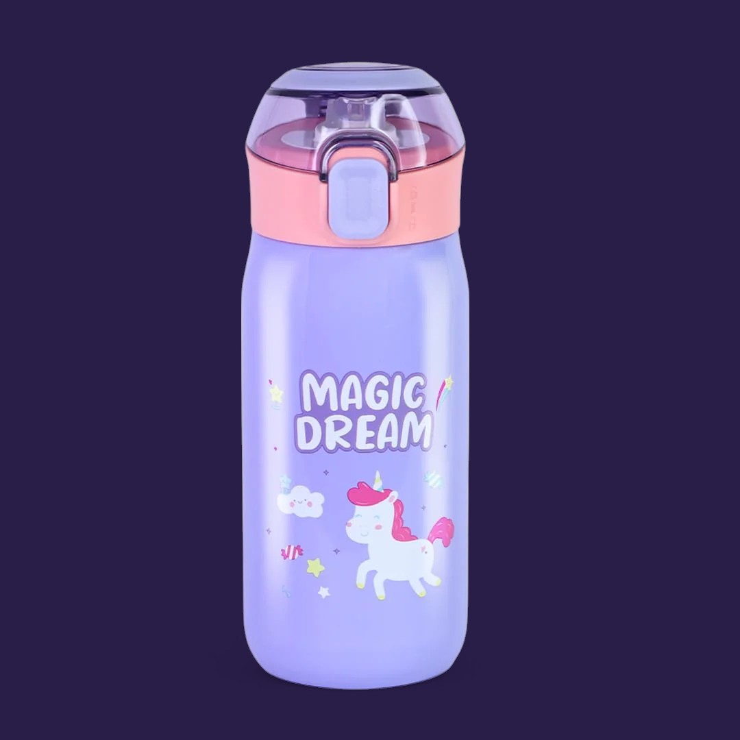 SS Insulated Sipper Bottle for Kids - Anti-Leak Hot and Cold Bottle