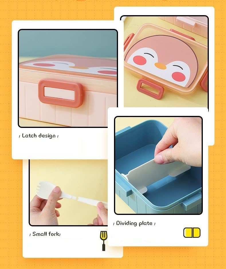 Fun insulated lunch boxes for kids, making mealtime exciting with adorable duck, penguin, and bear characters. www.usmile.toys