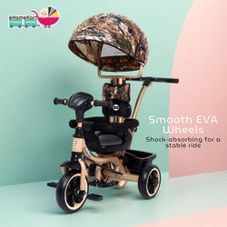 Aster 4 in 1 Tricycle - Musical Trike for Kids