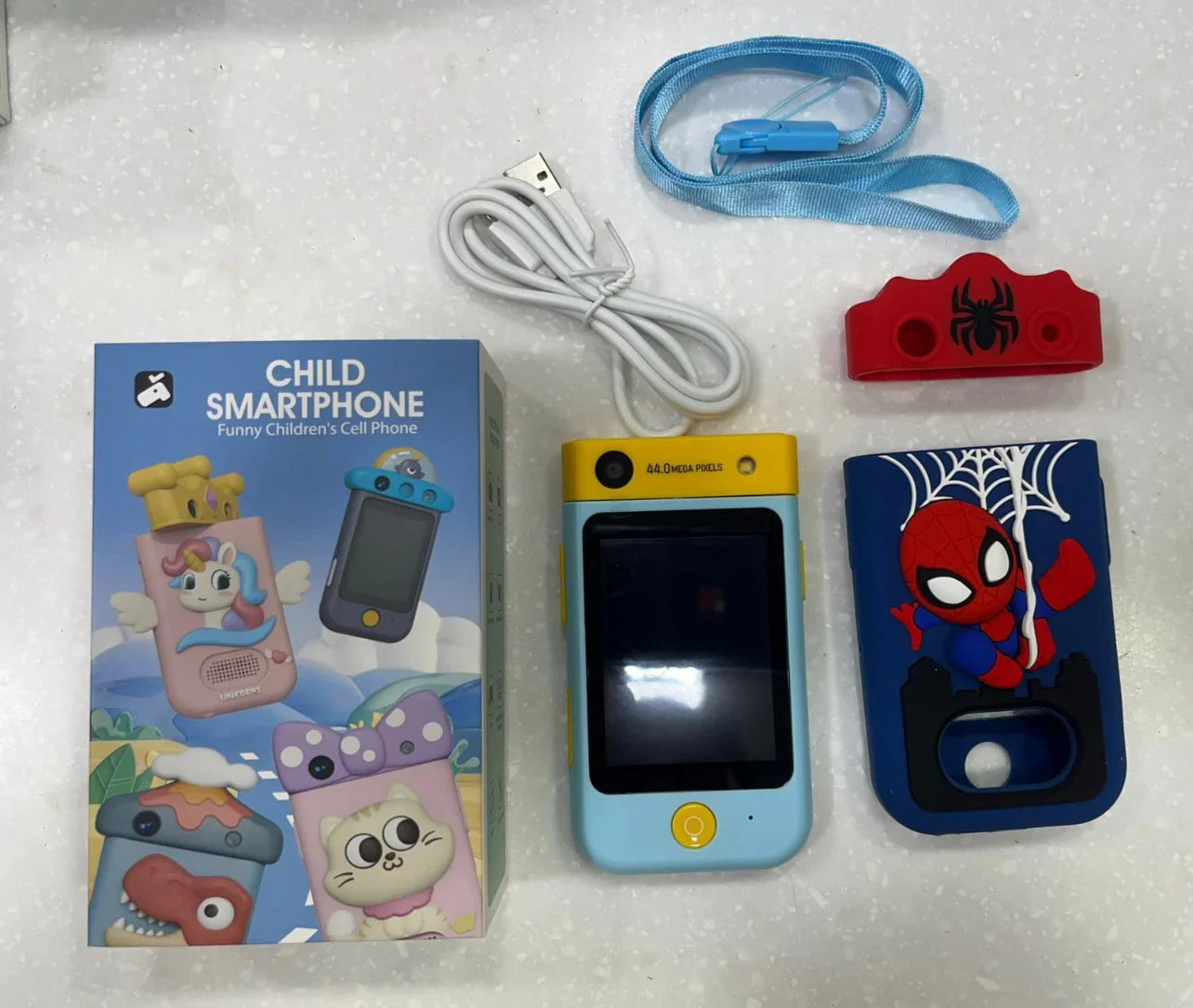 Kids Smartphone with 360° Rotating Camera – Cute Cat Design | Photo & Video Camera for Children

www.usmile.toys