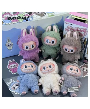 Close-up of Labubu Fantasy Collectible Doll – cute facial details – order from www.usmile.toys