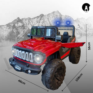 Electric Ride-On Car | Battery Operated Jeep for Kids 1-6 Years