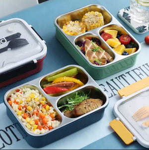 3 Compartment Insulated Kids Lunch Box: Stainless steel food container with utensils. Perfect for school lunches.
www.usmile.toys