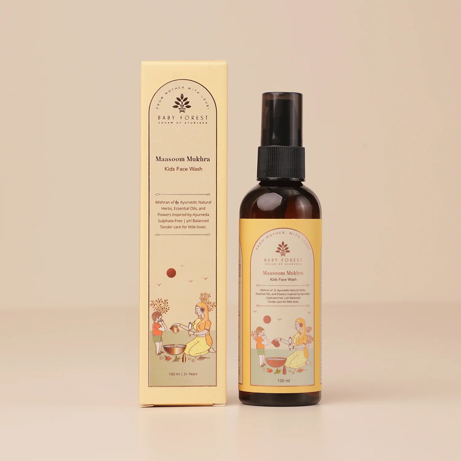 Maasoom Mukhra Ayurvedic Kids Face Wash
