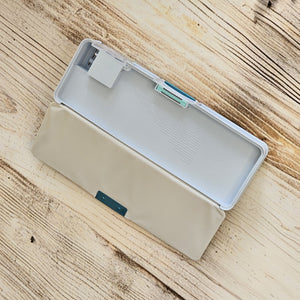 Interactive magnetic compass boxes for kids with inbuilt sharpener, colorful cartoon designs, www.usmile.toys.