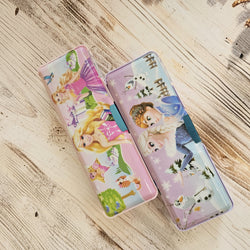  Children's magnetic pencil cases with sharpener, featuring various cartoon characters, buy online at www.usmile.toys.