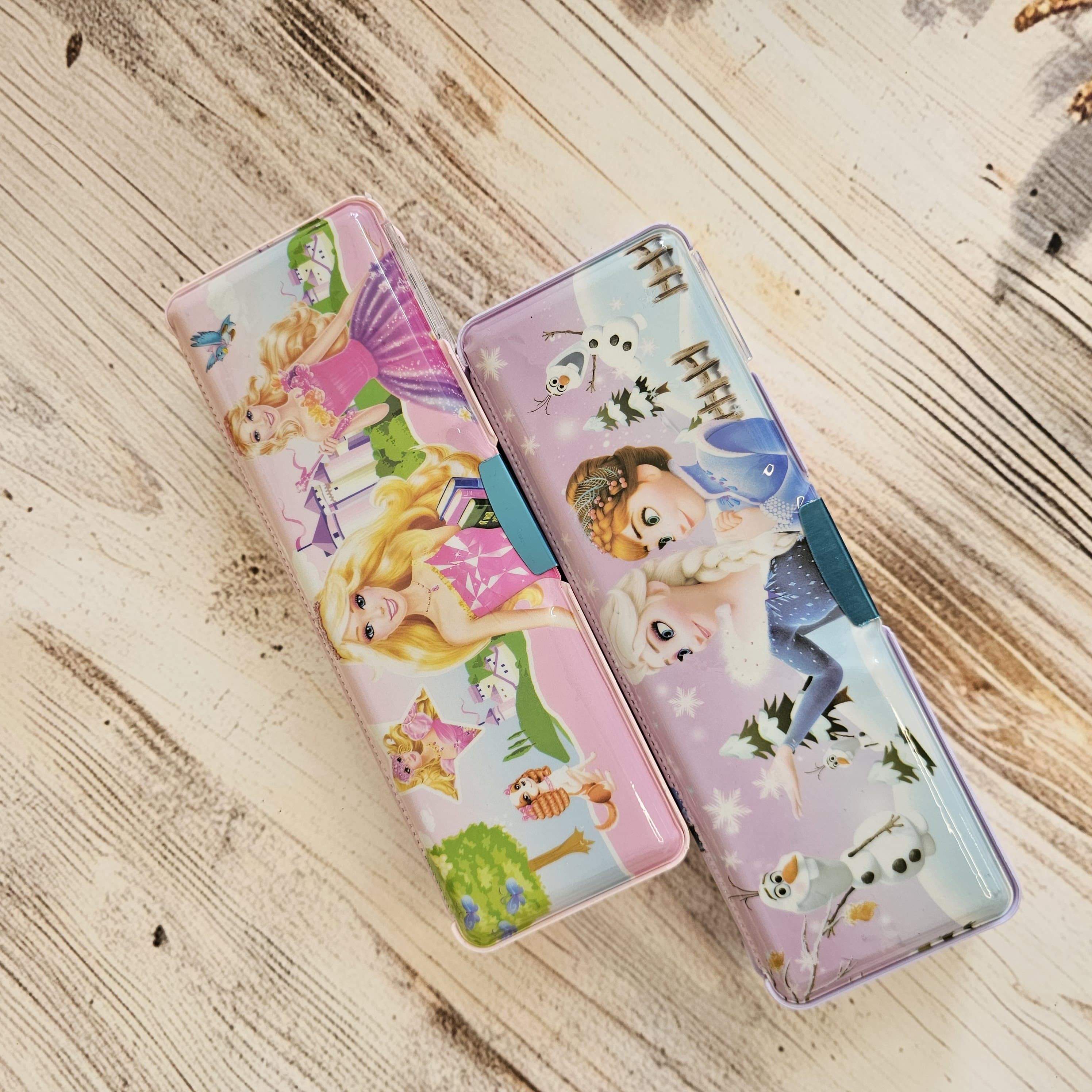  Children's magnetic pencil cases with sharpener, featuring various cartoon characters, buy online at www.usmile.toys.