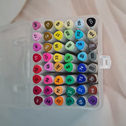 Color Highlighter  Marker Pen set - 48 pcs
