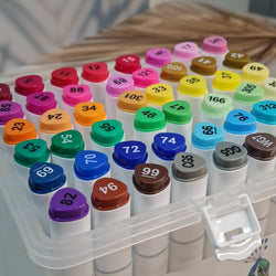 Color Highlighter  Marker Pen set - 48 pcs