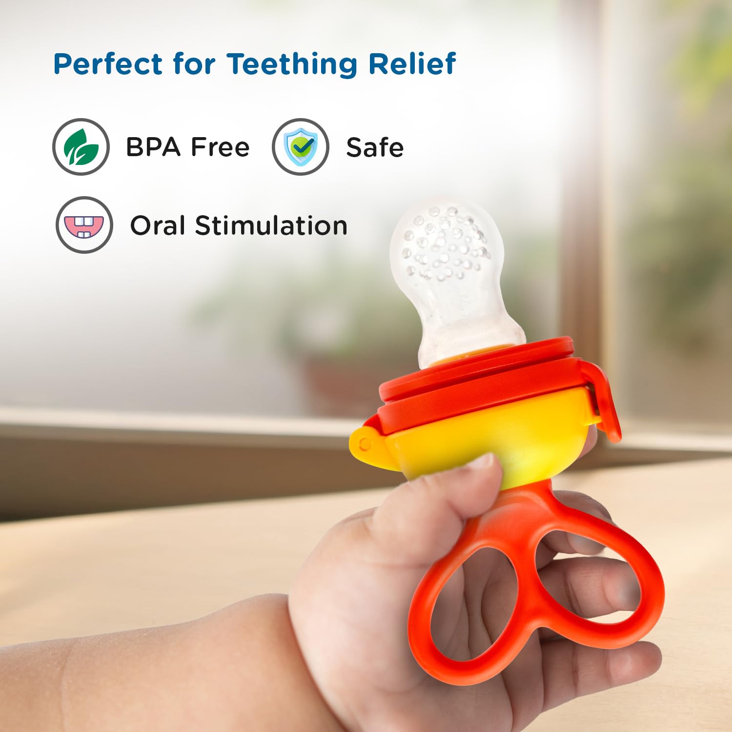 Mee Mee Advanced Fruit & Food Nutritional Baby Feeder | BPA-Free | Ideal for Babies 6 to 12 Months Old | Enhance Feeding Experience with Baby Grip Feeder (Orange)
www.usmile.toys