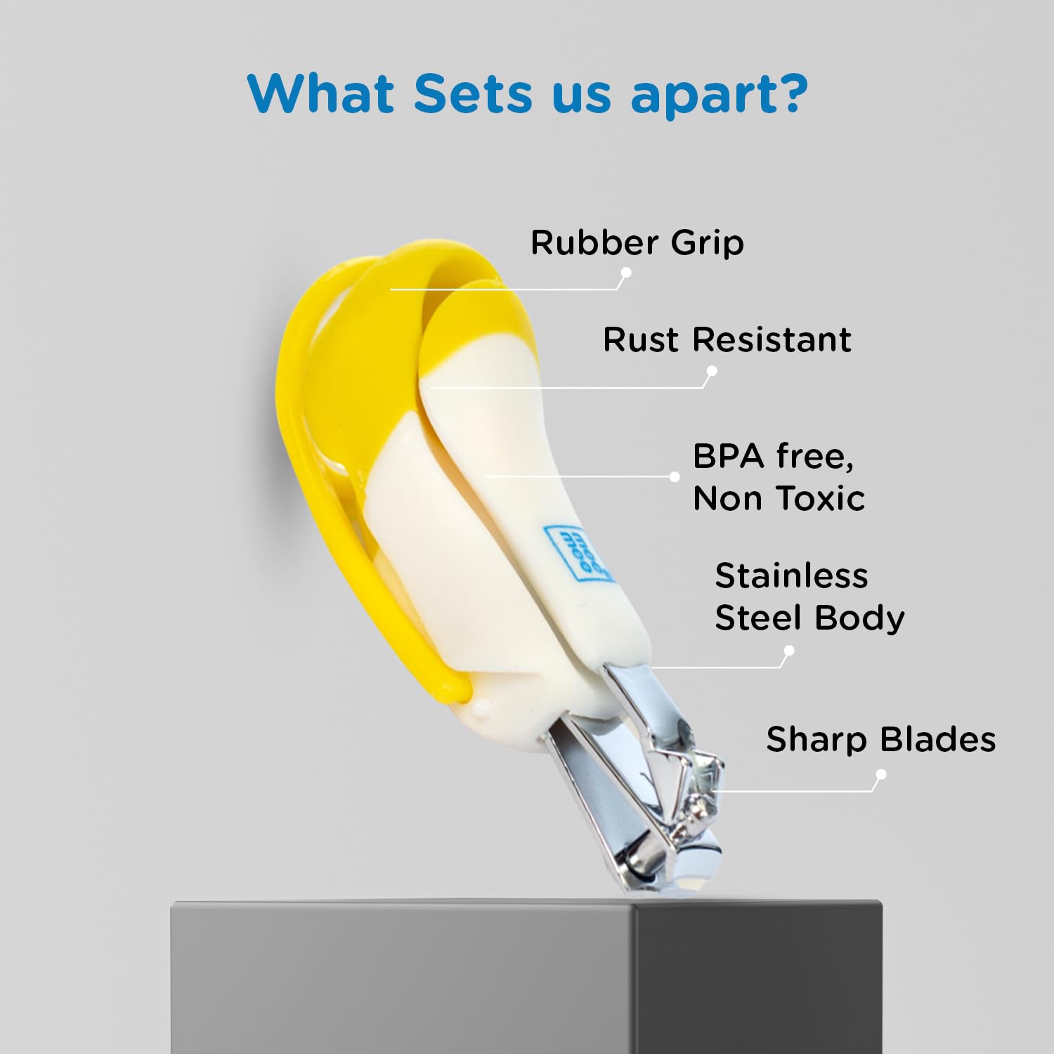 Mee Mee Baby Nail Clipper with Magnifier Zoom Lens