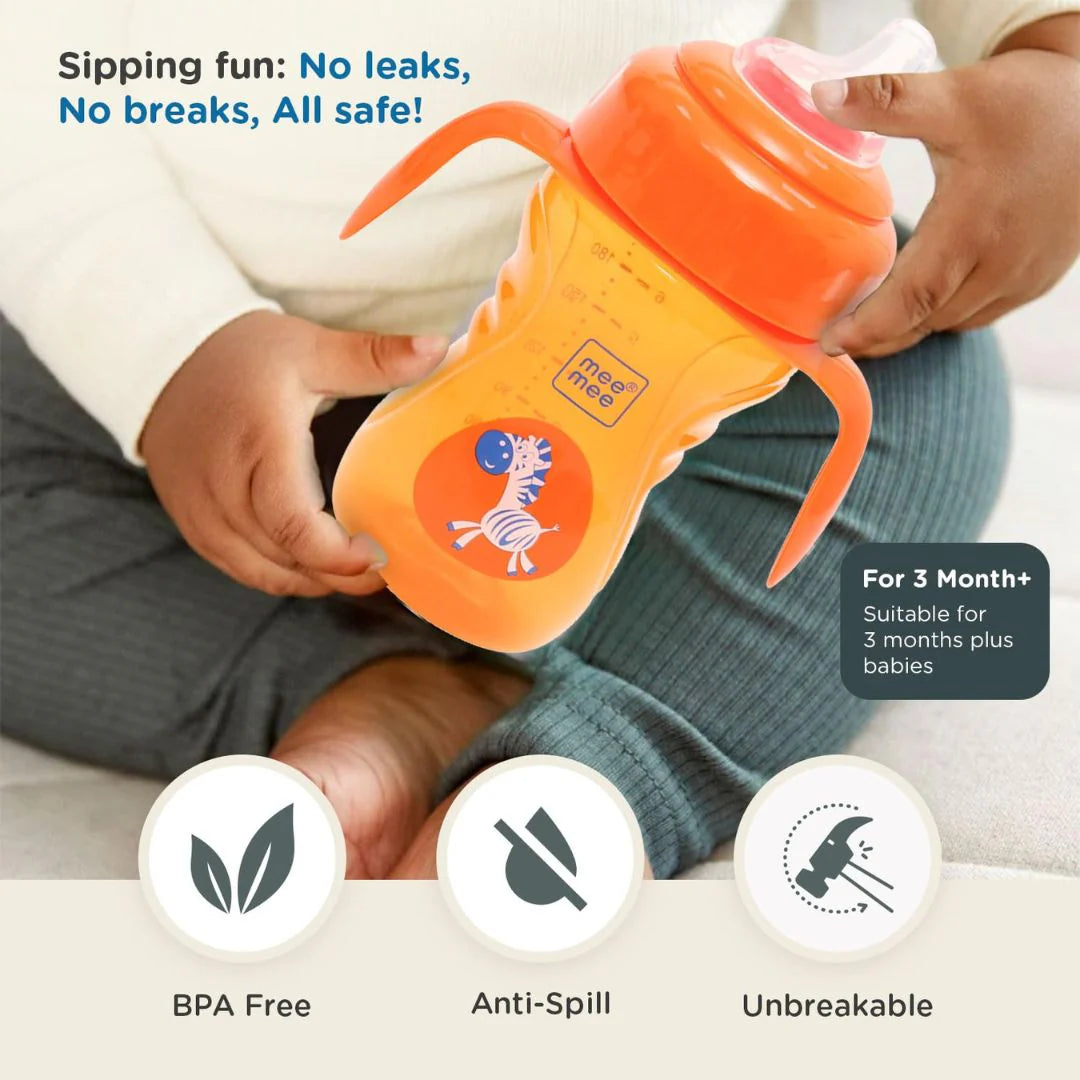 Mee Mee Baby Trainer Sippy Cup | Soft Spout, Leakproof Sipper for Toddlers