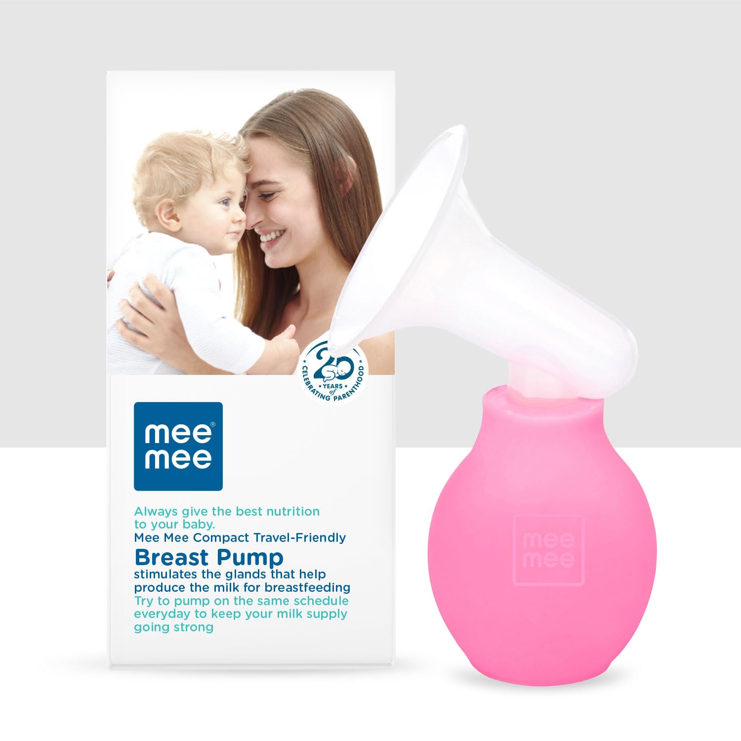 Mee Mee Breast Pump | Travel Friendly Manual Breast Pump