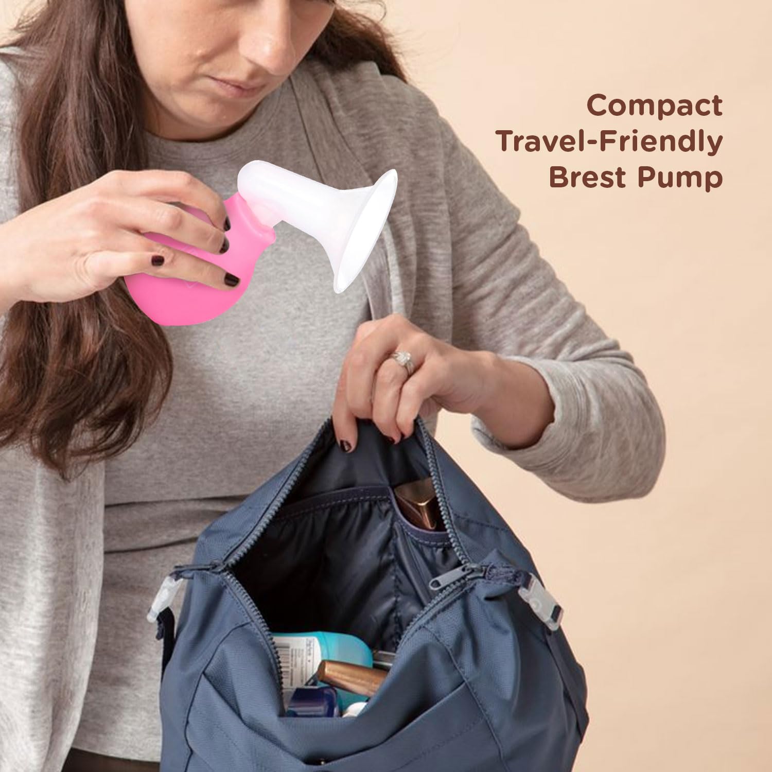 Mee Mee Breast Pump | Travel Friendly Manual Breast Pump