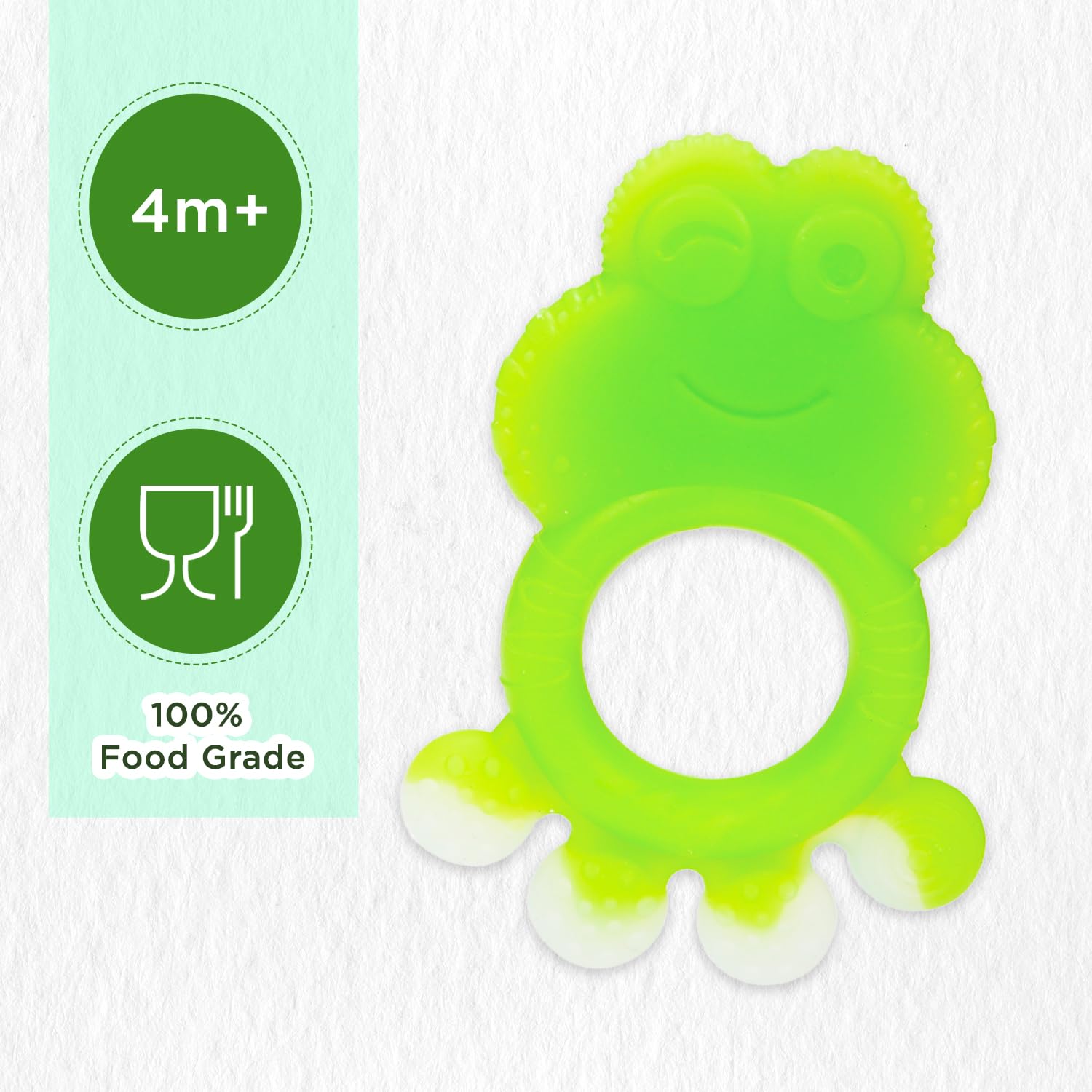 Mee Mee Silicon Baby Teether for Teething Gums | Teething Toy
