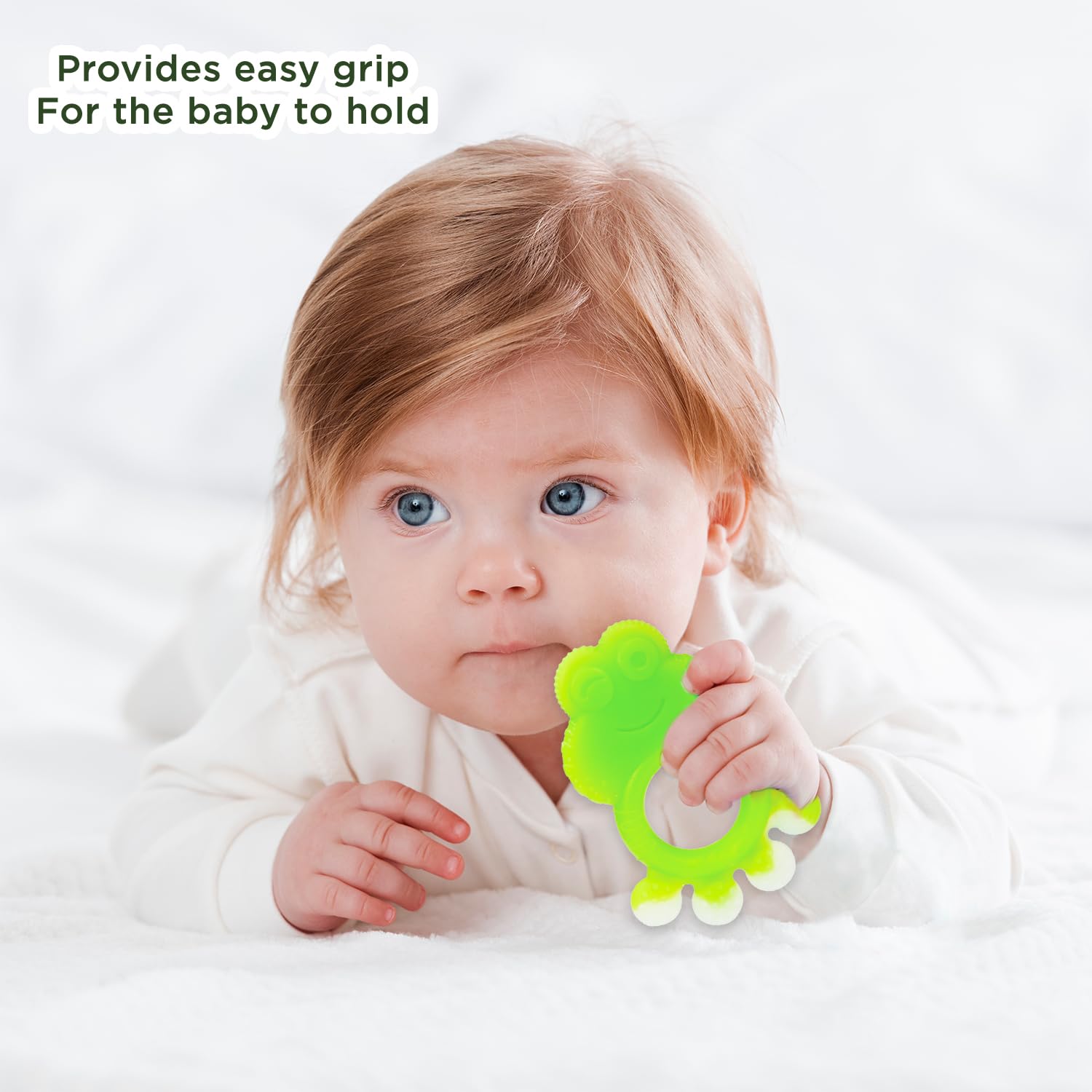 Mee Mee Silicon Baby Teether for Teething Gums | Teething Toy