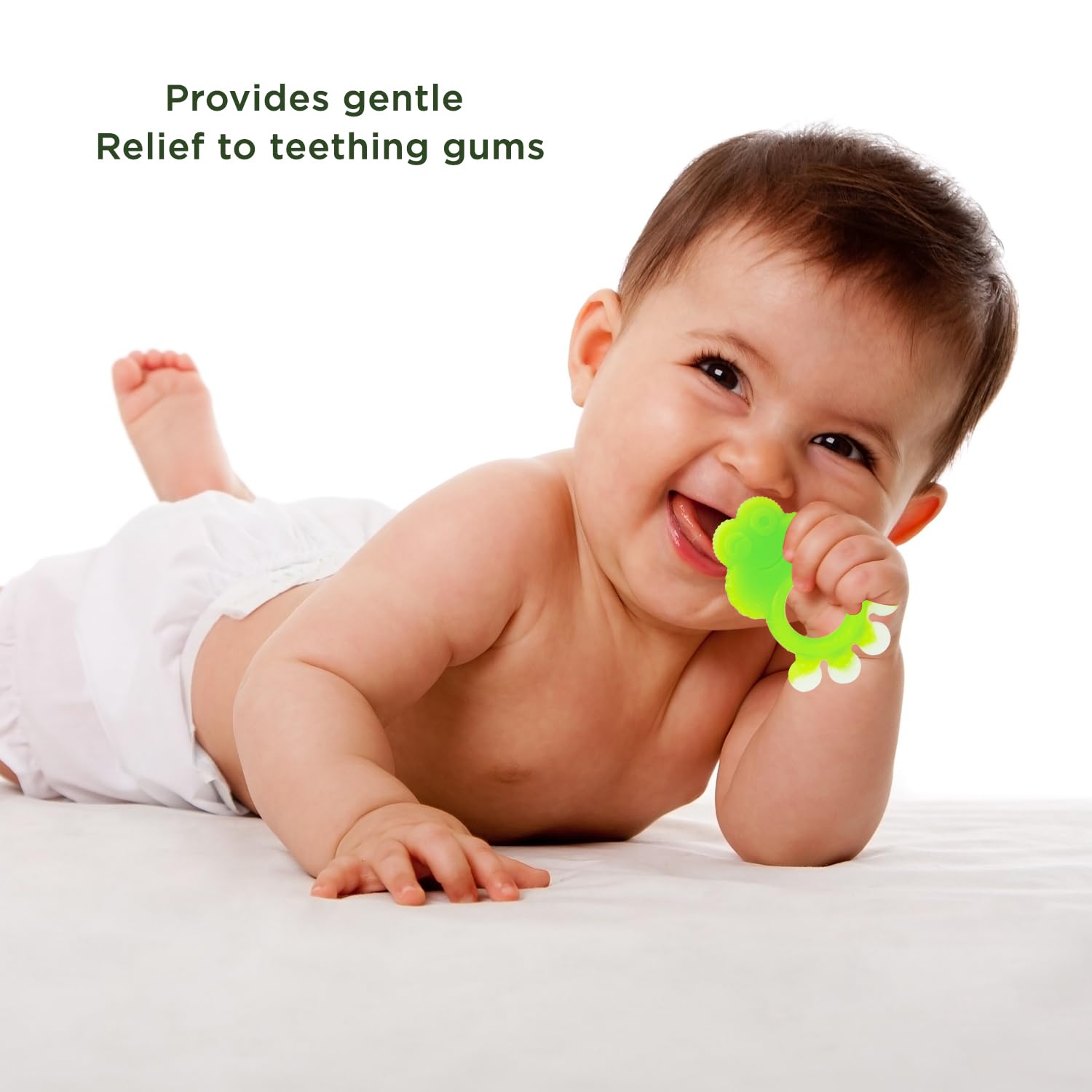 Mee Mee Silicon Baby Teether for Teething Gums | Teething Toy