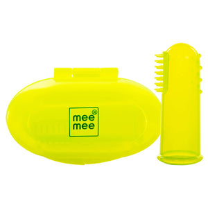 Mee Mee Unqiue Baby Silicone Finger Brush | Teeth/Gum Cleaning of Kids