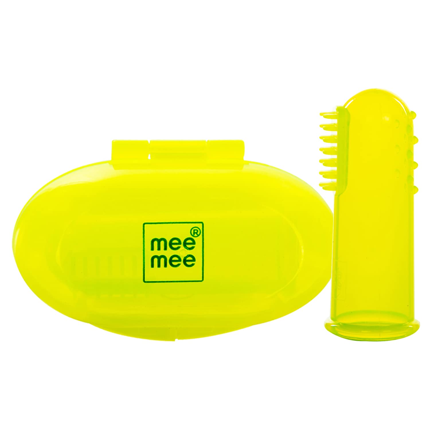 Mee Mee Unqiue Baby Silicone Finger Brush | Teeth/Gum Cleaning of Kids