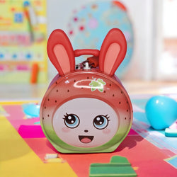 Metal Money Box - Bunny Shape With Lock & Key