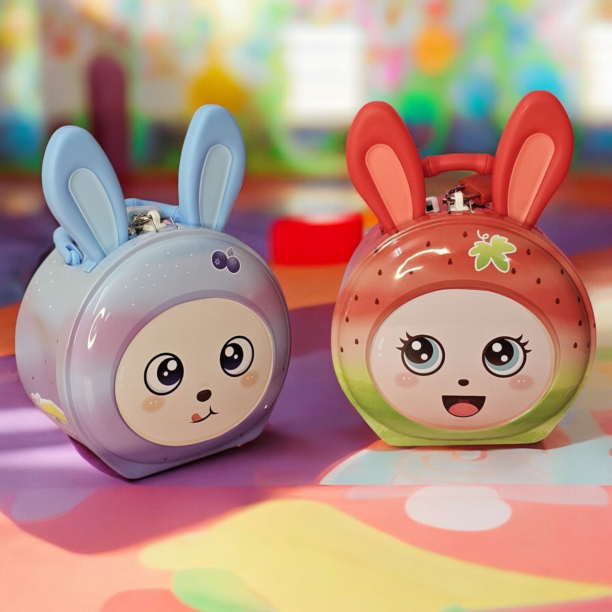 Adorable Bunny-Shaped Metal Money Box with Lock & Key – Fun & Secure Piggy Bank for Kids to Save Money | Perfect Return Gift for Birthdays, Parties & Special Occasions | Durable & Cute Design for Children’s Room Décor | Available at www.usmile.toys