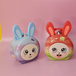 Adorable Bunny-Shaped Metal Money Box with Lock & Key – Fun & Secure Piggy Bank for Kids to Save Money | Perfect Return Gift for Birthdays, Parties & Special Occasions | Durable & Cute Design for Children’s Room Décor | Available at www.usmile.toys