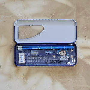 Fancy kids' pencil case with built-in multiplication table – fun and functional school accessory www.usmile.toys