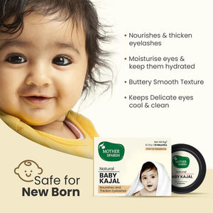 Mother Sparsh Natural Baby Kajal with Lead & Irritation Free | 5g