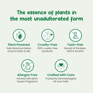 Mother Sparsh Plant Powered Natural Baby Body Wash | 100ml