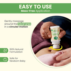 Mother Sparsh Tummy Roll On For Baby, Colic Relief, Constipation and Indigestion With Hing & Saunf | 100% Ayurvedic - 40ml
