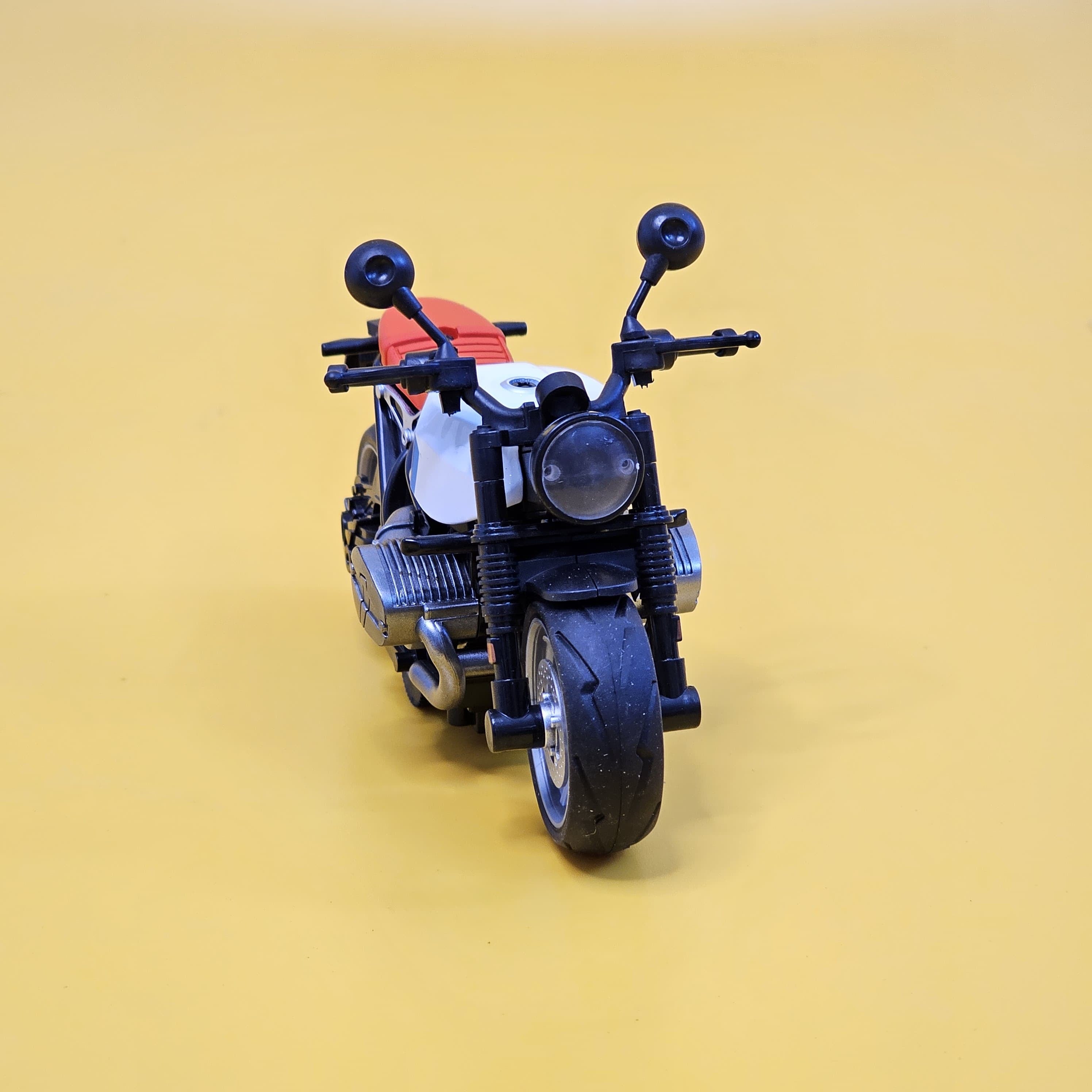 Kids' diecast motorcycle toy, 1:18 scale, realistic design, shop online at usmile.toys