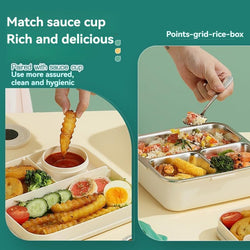  these practical and easy-to-clean animal print bento boxes and other mealtime accessories at Usmile Toys www.usmile.toys.
