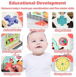 Musical Learning House for Toddlers with Lights & Sound